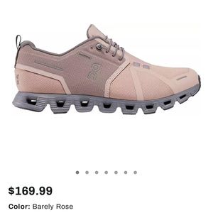 Oncloud waterproof running shoes